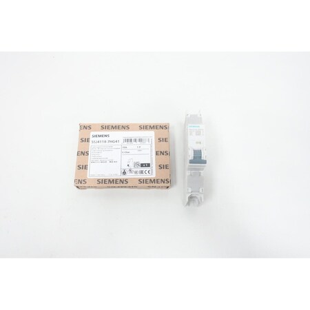 Siemens 1P 15A Amp 240V-Ac Miniature Circuit Breaker 5SJ4118-7HG41